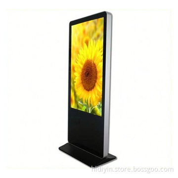 32inch card floor standing lcd advertising player